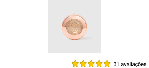 Double Eyeshadow Mariana Saad - Sombra Godness Champagne